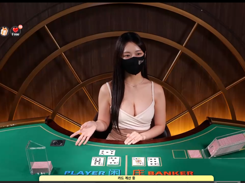 한국인 딜러라서 감정이 전달됨