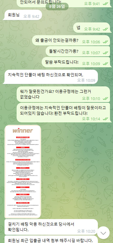 위너 먹튀