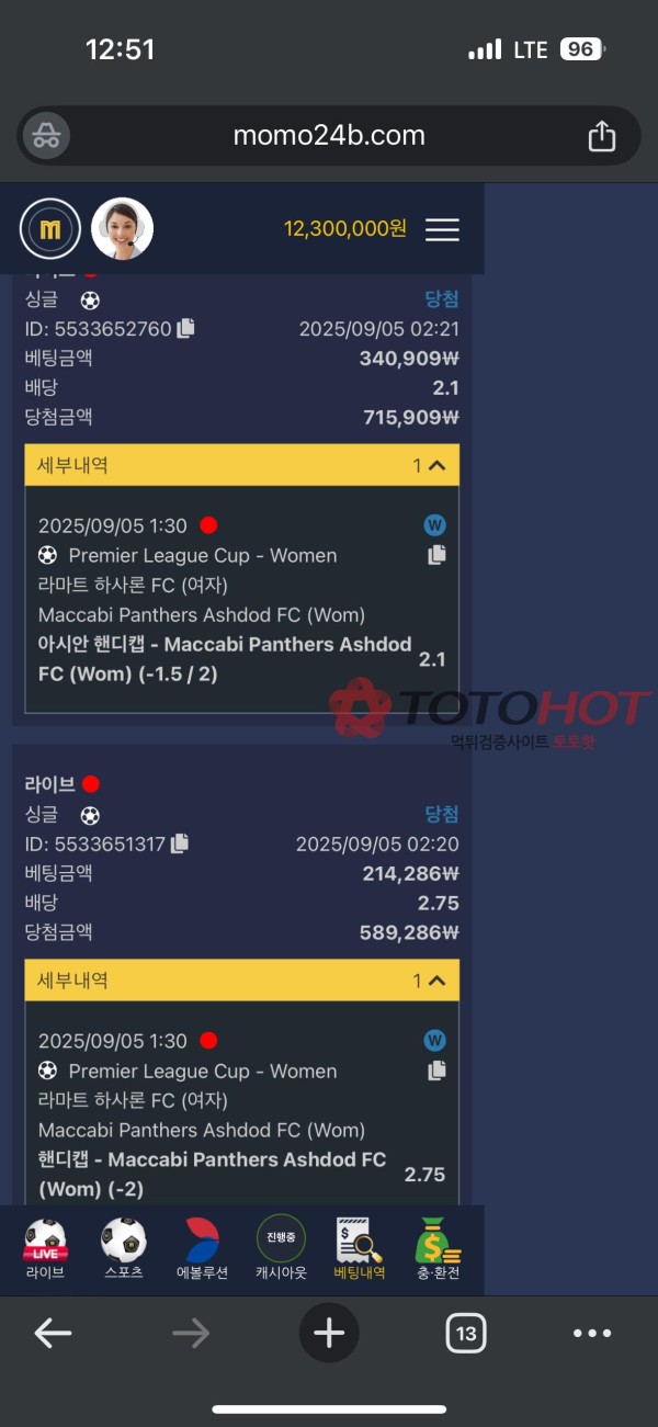 모모벳의 횡포