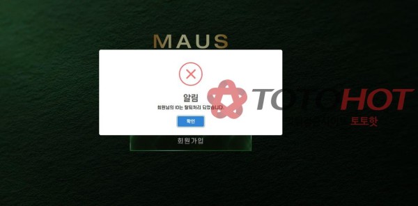 마우스 먹튀