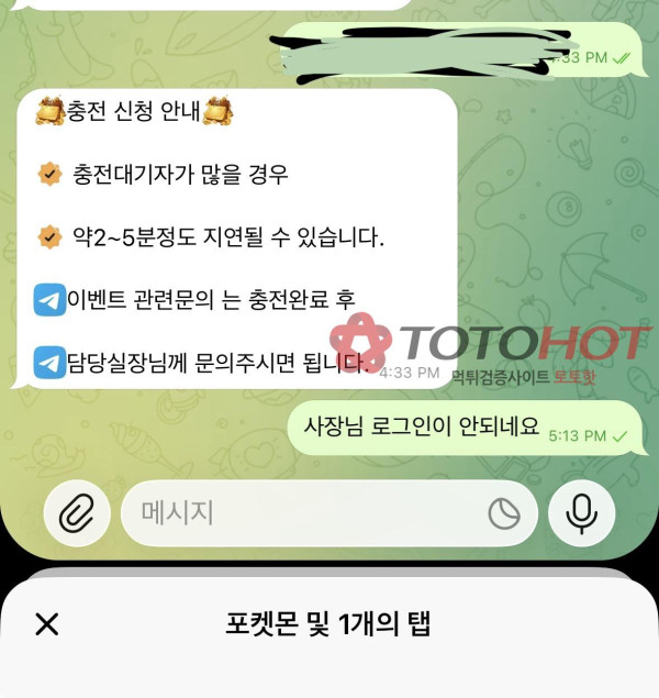 포켓몬 사칭 먹튀 사이트